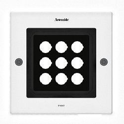 Obrázek pro produkt Ego 220 downlight čtverec EL 3000K hliník IK10 - ARTEMIDE