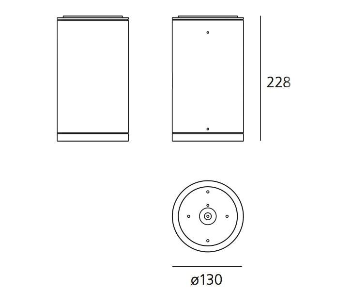 AR T41961LW10 Calumet 13° nástěnné 38° 3000K - ARTEMIDE (obrázek 2)
