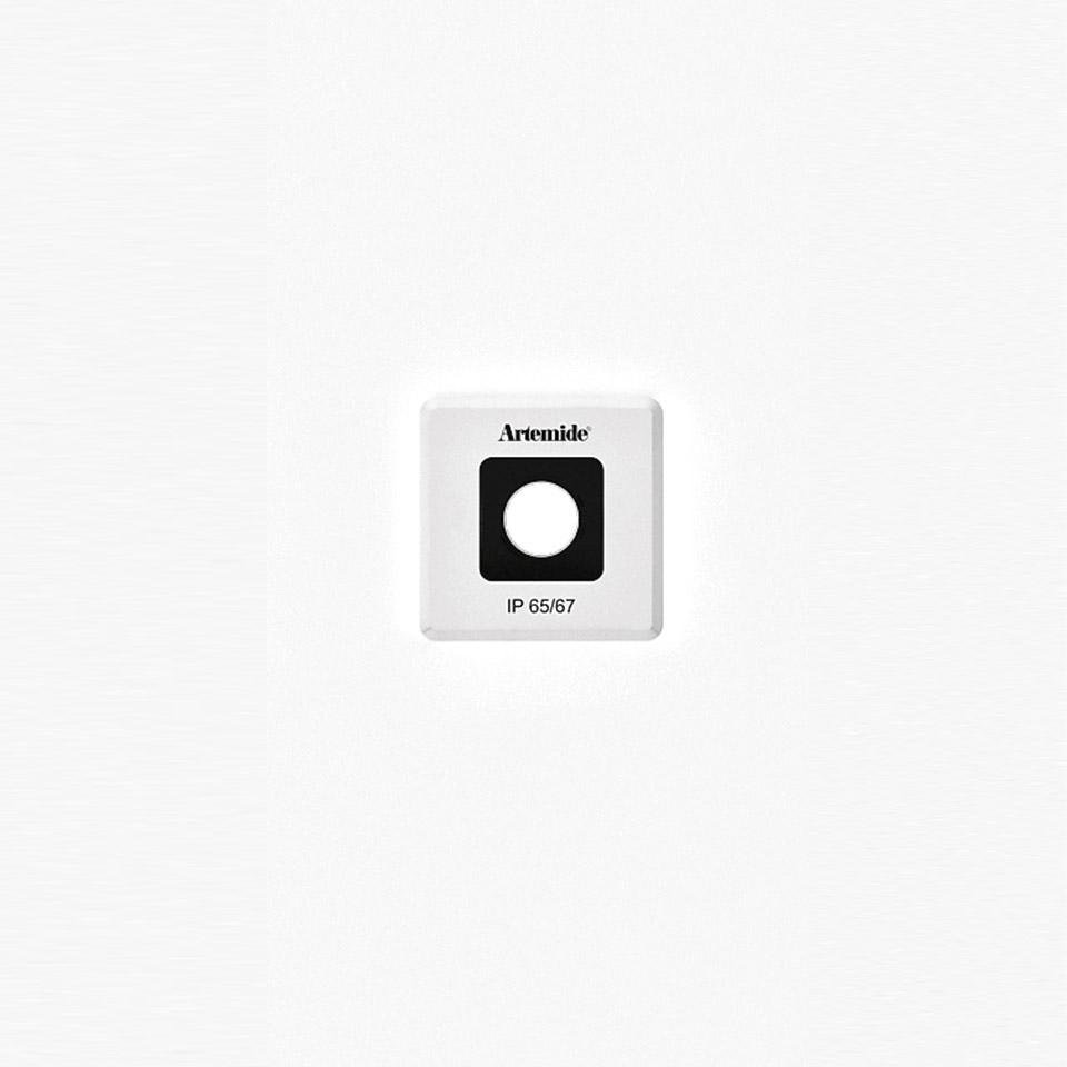 Levně AR T42002ELPTW00 Ego 55 Flat downlight EL 3000K čtverec hliník IK09 - ARTEMIDE