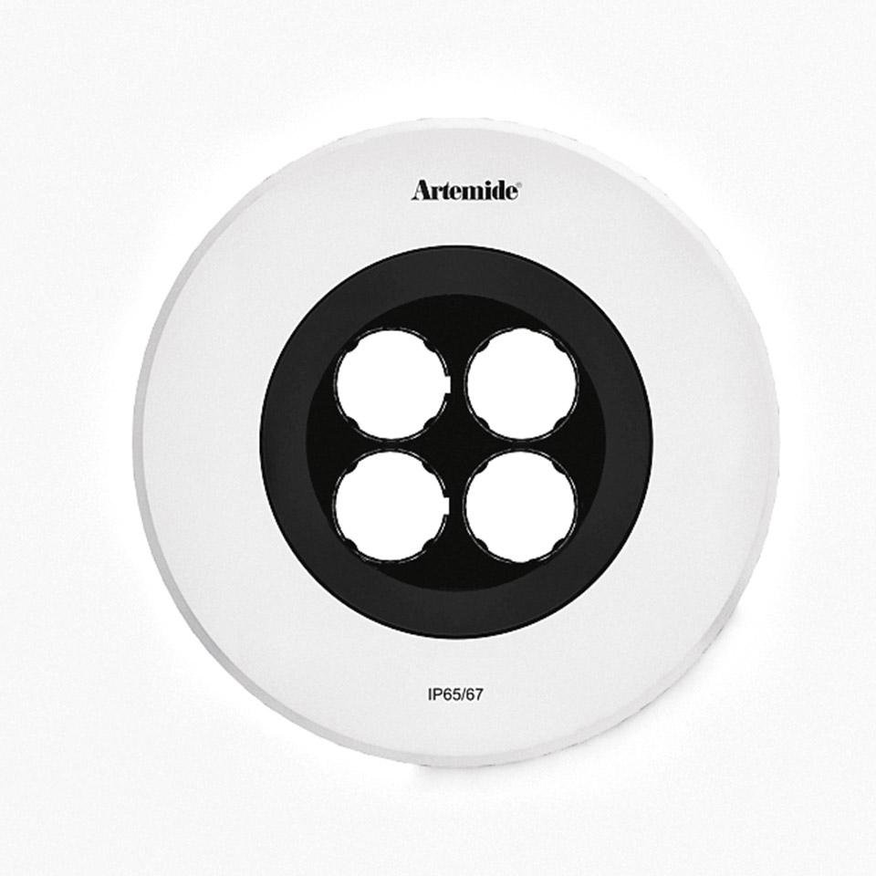 Levně AR T42005NSPW00 Ego Flat 150 downlight kruh 5° 3000K hliník IK09 - ARTEMIDE
