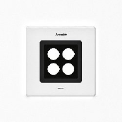 Obrázek pro produkt Ego Flat 150 downlight čtverec EL 3000K hliník IK09 - ARTEMIDE