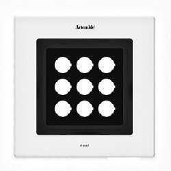 Obrázek pro produkt Ego Flat 220 downlight čtverec 5° 3000K hliník IK10 - ARTEMIDE