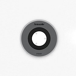 Obrázek pro produkt Ego Flat 90 downlight kruh EL 3000K Inox IK10 - ARTEMIDE