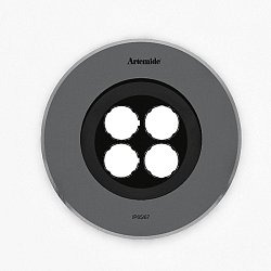 Obrázek pro produkt Ego Flat 150 downlight kruh EL 3000K Inox IK09 - ARTEMIDE