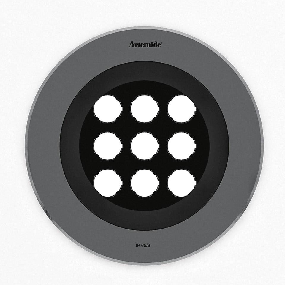 Levně AR T42015NSPW00 Ego Flat 220 downlight kruh 5° 3000K Inox IK10 - ARTEMIDE