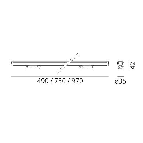 AR T4302ELW00 Spike 36W - EL 3000K - ARTEMIDE (obrázek 5)