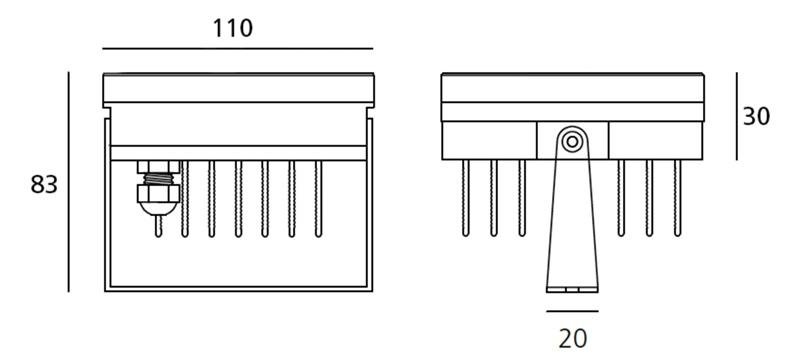 AR T7633SPW00 Ego 6 Spot - 24Vdc - 10° 3000K - ARTEMIDE (obrázek 5)