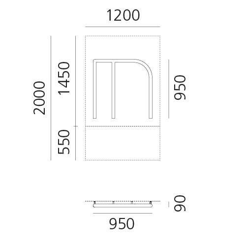 AR 1201M00A Alphabet of Light - velké písmeno M - ARTEMIDE (obrázek 9)