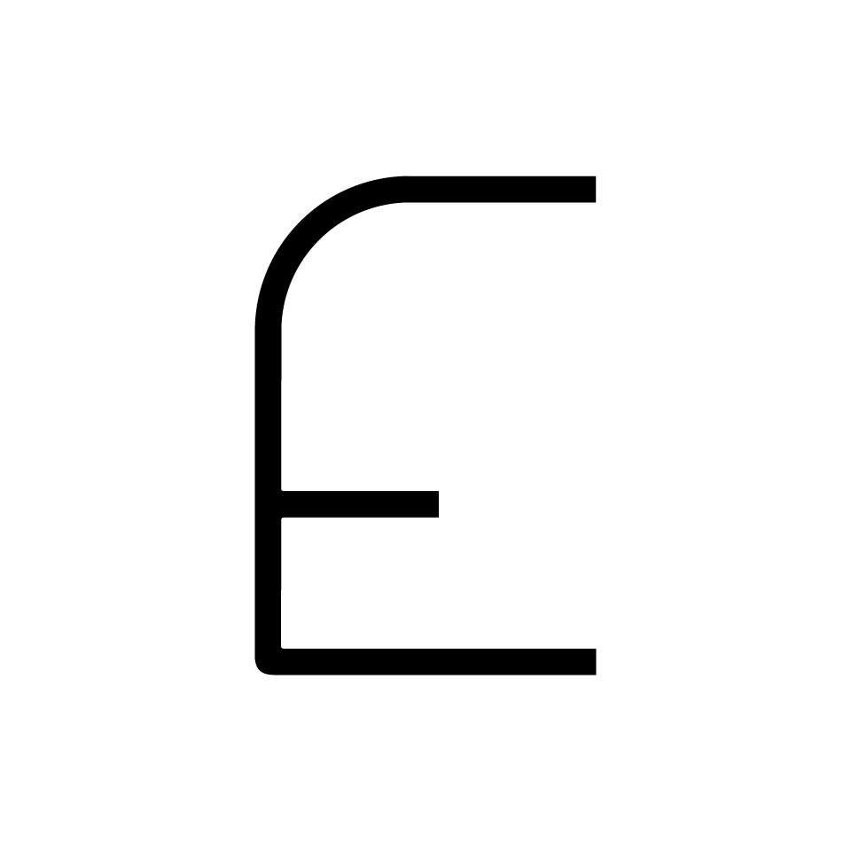 Levně AR 1201E00A Alphabet of Light - velké písmeno E - ARTEMIDE