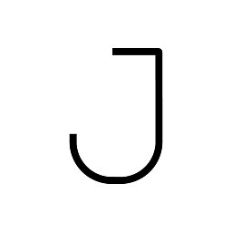 Obrázek pro produkt Alphabet of Light - velké písmeno J - ARTEMIDE