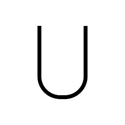 Obrázek pro produkt Alphabet of Light - velké písmeno U - ARTEMIDE