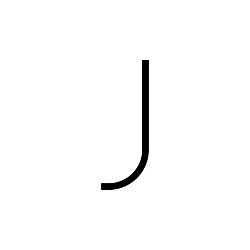 Obrázek pro produkt Alphabet of Light - malé písmeno j - ARTEMIDE