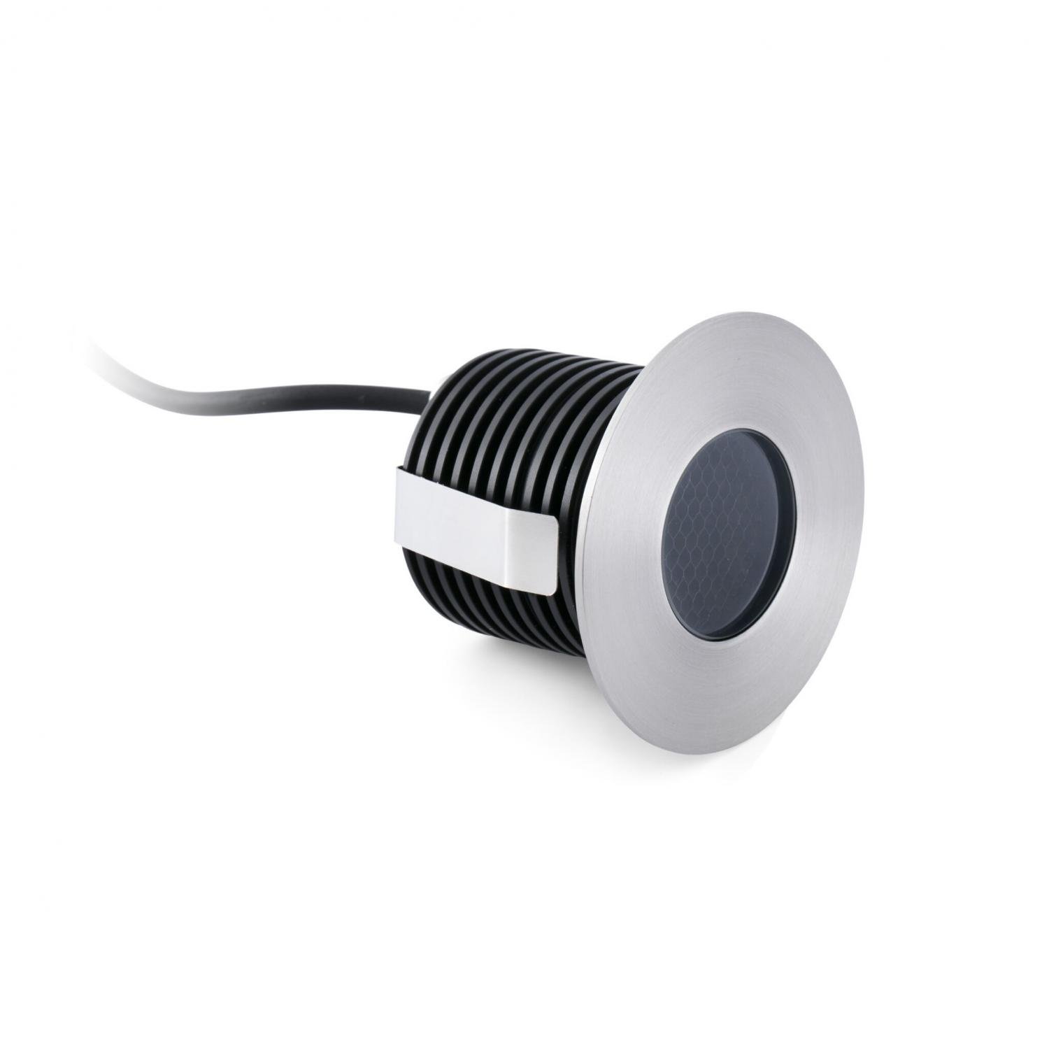 Levně FARO 70728 GRUND 80 zapuštěné svítidlo, nerez, 7W - FARO