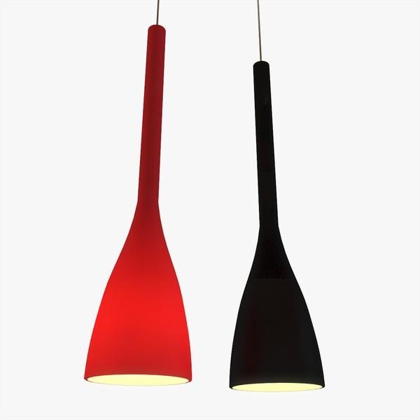 ILUX 035710 Závěsné svítidlo Ideal Lux Flut SP1 nero small 035710 - IDEALLUX (obrázek 4)
