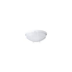 Obrázek pro produkt ELEKTRA 4 stropní/nástěnné průmyslové plastové svítidlo bílá IP65 3000 K 9W LED HF (původní kód OS 57246) - OSMONT