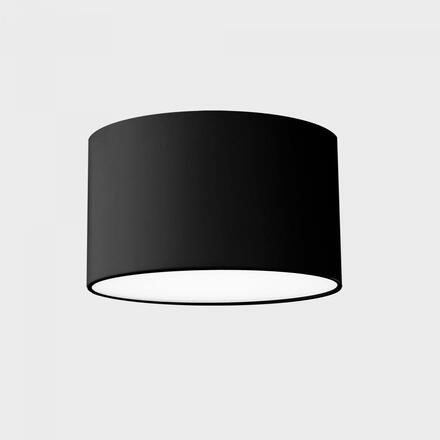 KHL K51706.01.SR.BK-BK.OP.ST.8.30 Stropní svítidlo MINI DISC ROCCO 8W 3000K 9cm černé - KOHL-LIGHTING