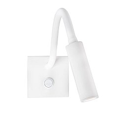 Obrázek pro produkt Bodové svítidlo MADISON bílá LED 3W 3200K vypínač na těle nastavitelné - NOVA LUCE