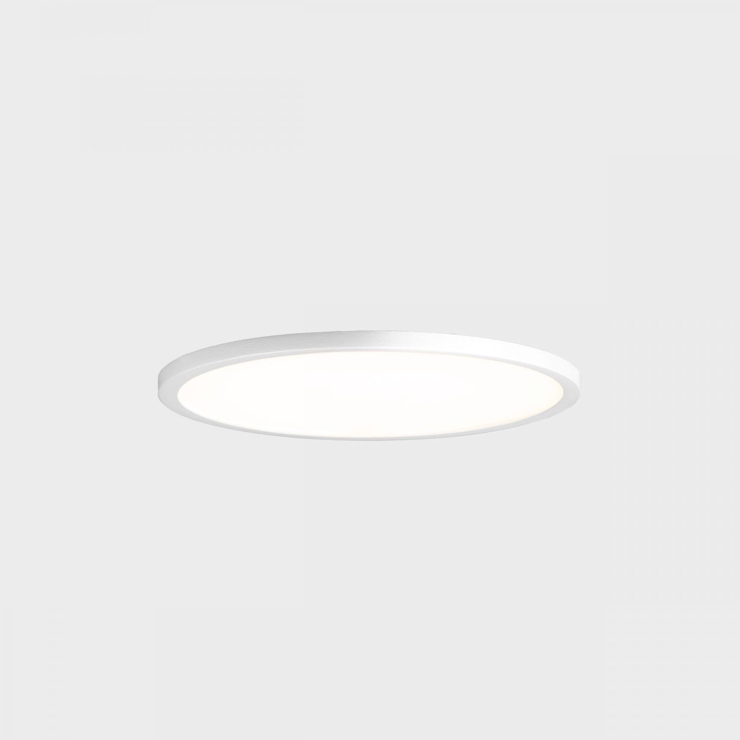 KHL K51704.01.RF.WH-WH.OP.ST.8.30 DISC SLIM zapuštěné svítidlo s rámečkem pr. 90 mm bílá 6 W CRI >80 3000K Non-Dimm - KOHL-Lighting