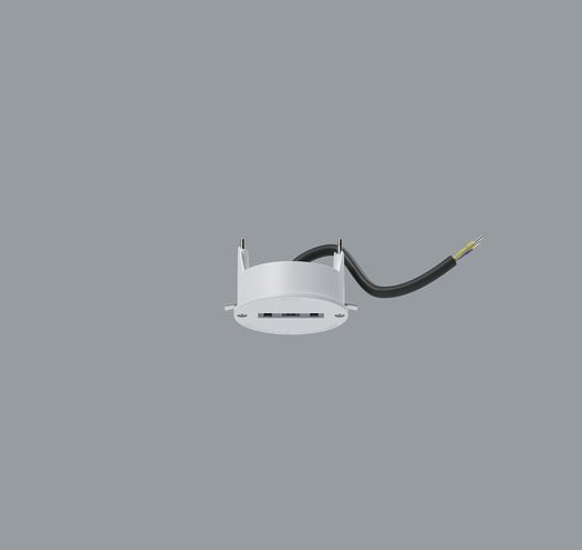 ERCO 1079996000 Minirail 48V bílý singlet pro bodová světla, kabel 2× 0,5mm² 200mm - ERCO
