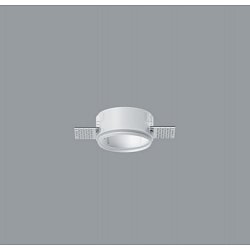 Obrázek pro produkt Montážní kroužek bílý (RAL 9002) pro zapuštěnou instalaci s Minirail 48V singleset - ERCO