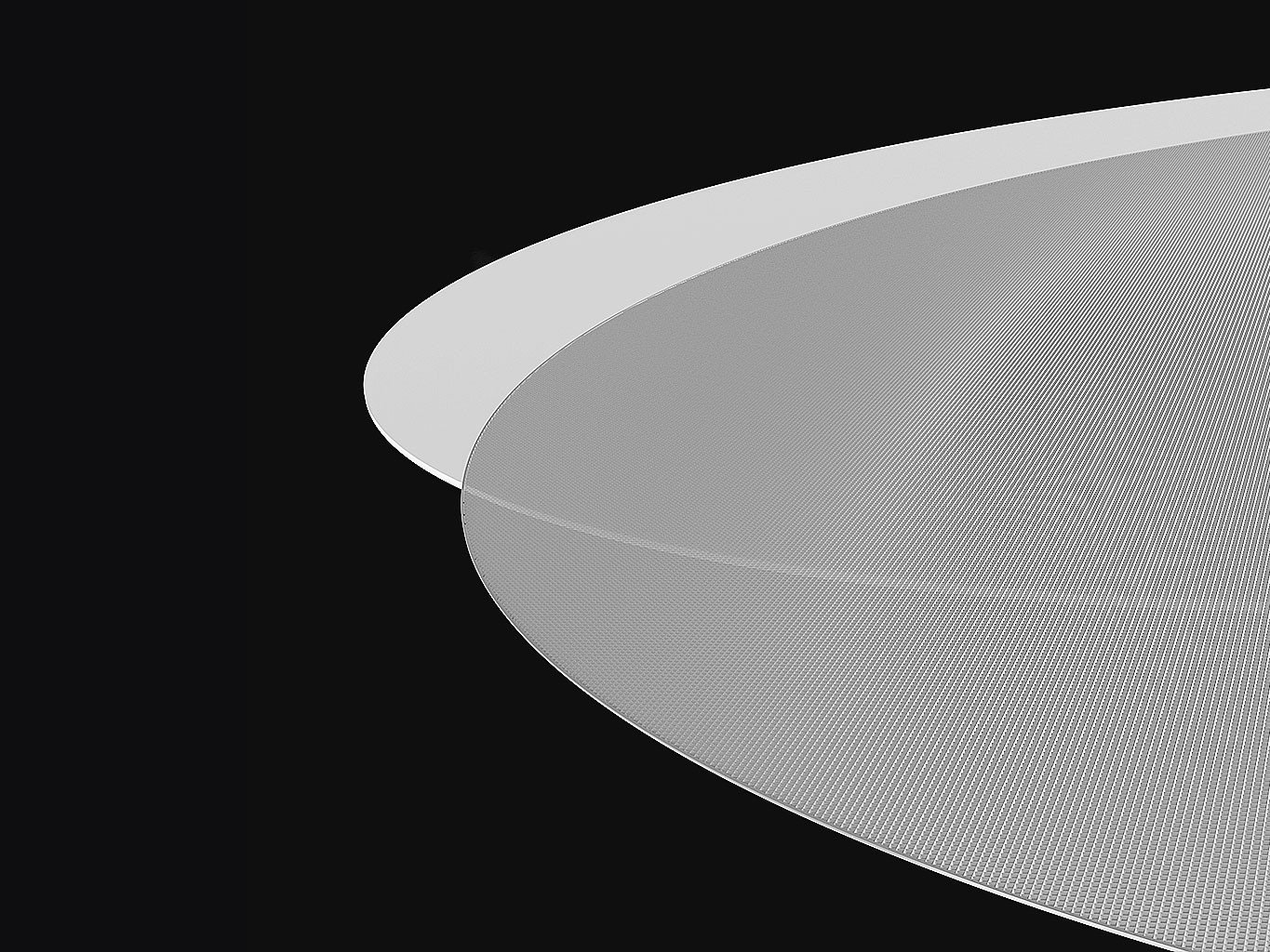 LED2 0380200 PRISMATIC DIFFUSER MONO 60 - LED2 Lighting