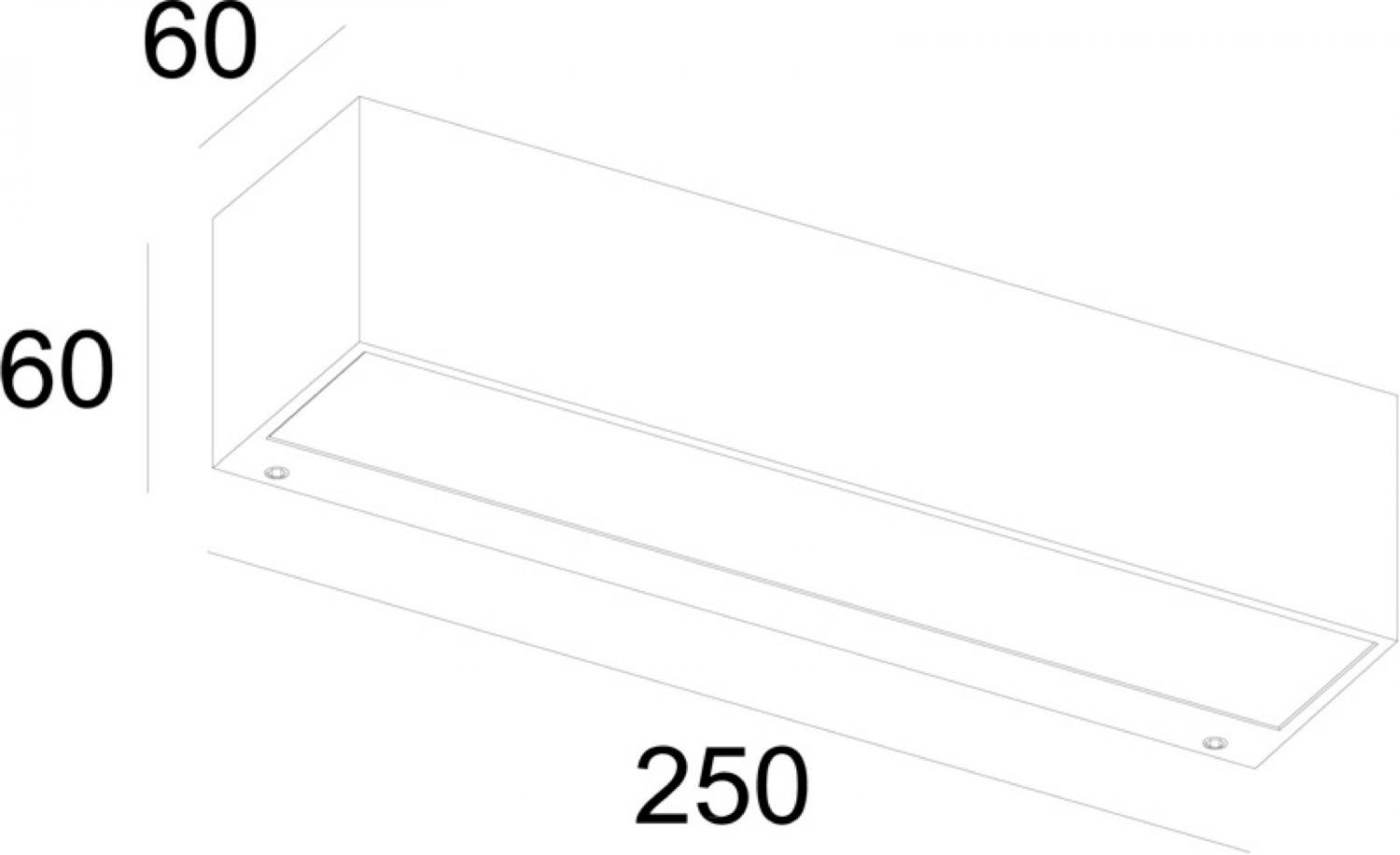 IMPR 731136 Deko-Light nástěnné přisazené svítidlo lineární II Double 220-240V AC/50-60Hz 14,00 W 3000 K 1155 lm 250 šedá RAL 7012 (obrázek 4)