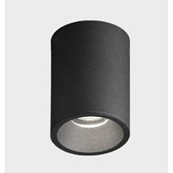 Obrázek pro produkt Stropní svítidlo MOON TOTEM Ø 80mm černé 8W GU10 - KOHL-Lighting