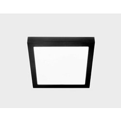 Obrázek pro produkt Stropní svítidlo DISC SLIM SQ 300x300mm černé 24W 3000K - Kohl Lighting