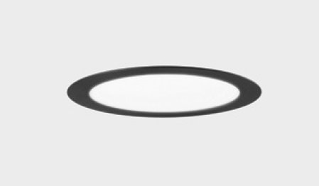 KHL K51702.04.RF.BK-BK.OP.ST.8.30 Zápustné svítidlo DISC Ø300mm černé 24W 3000K - KOHL-Lighting