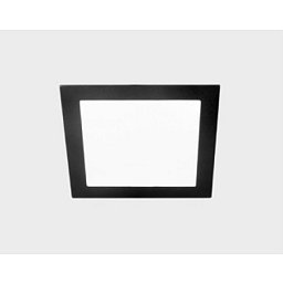 Obrázek pro produkt Zápustné svítidlo DISC SQ 172x172mm černé 12W 4000K - KOHL-Lighting