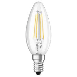 Obrázek pro produkt OSRAM Retrofit svíčková čirá 230V E14 LED EQ60 2700K - DESIGN RENDL