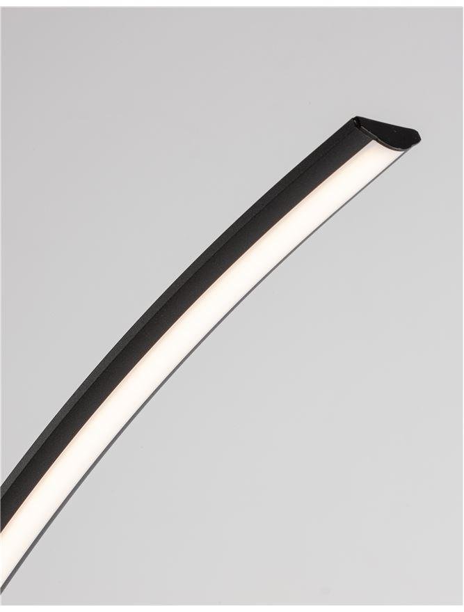 NV 9396060 Stojací lampa PREMIUM černá ocel hliník a akryl LED 30W 230V 3000K IP20 stmívatelné - NOVA LUCE (obrázek 8)