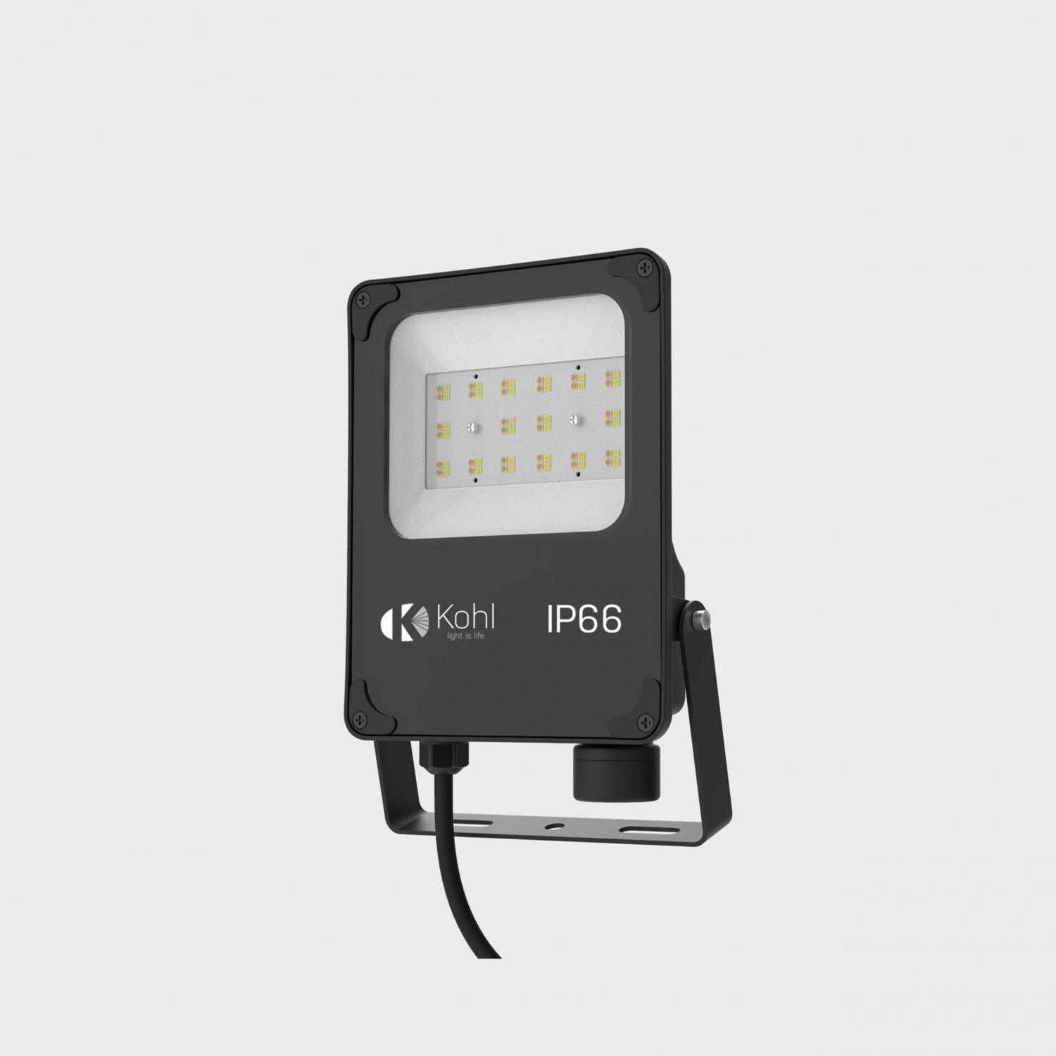 KHL K60011.02.SR.BK-BK.120.ST.8.01 STORM PRO K-SELECT reflektor černá 30 W nestmívatelné - KOHL-Lighting