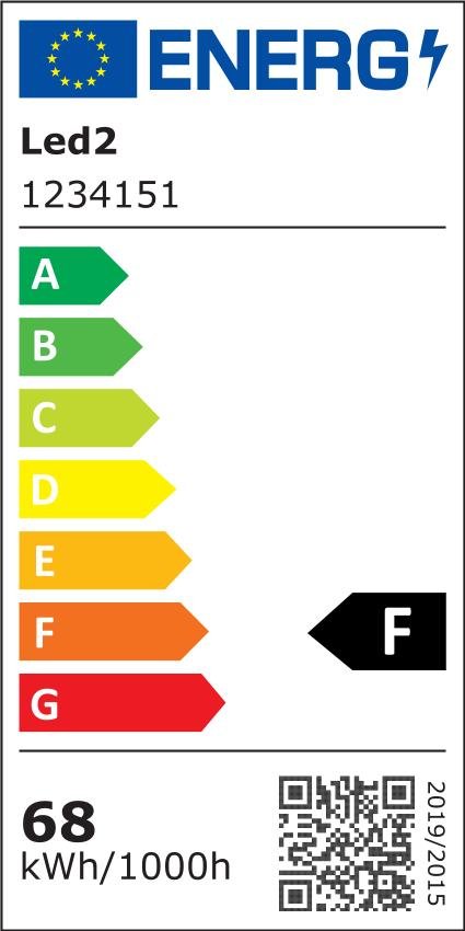 LED2 1234151 Svítidlo ROTO 60, W 40-60+8 2700K/3200K/4000K - LED2 Lighting (obrázek 3)