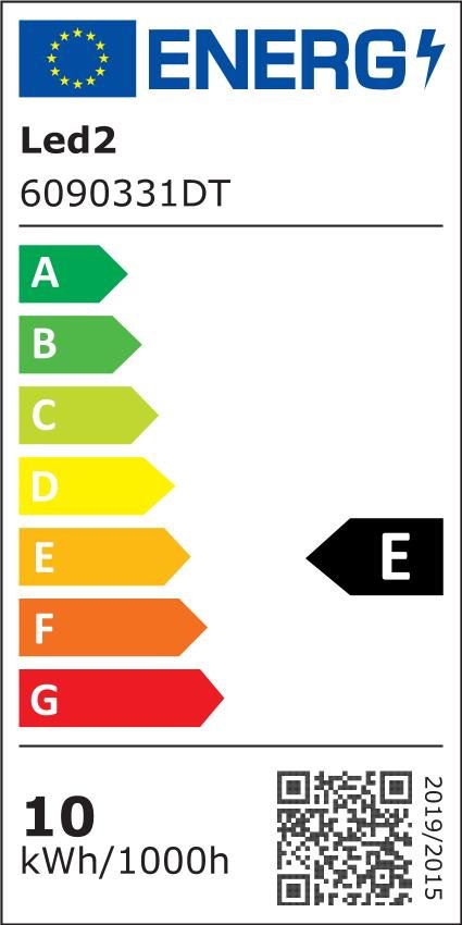 LED2 6090331DT Svítidlo MATRIX 1, W DIM TRIAC 10W 3000K STMÍVATELNÉ (náhrada za 6090331) - LED2 Lighting (obrázek 2)