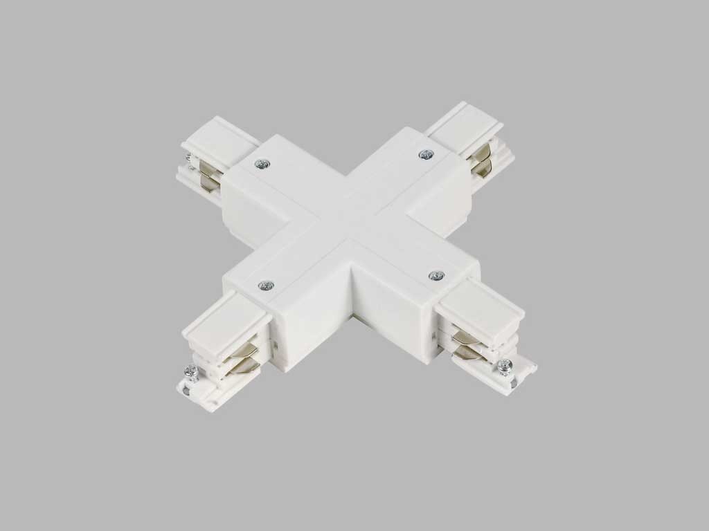 LED2 6361101 Spojka ECO TRACK X-CONNECTOR, W - LED2 Lighting