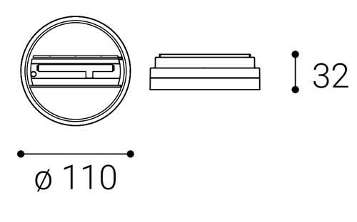LED2 6361503 Základna ECO TRACK, B - LED2 Lighting (obrázek 2)