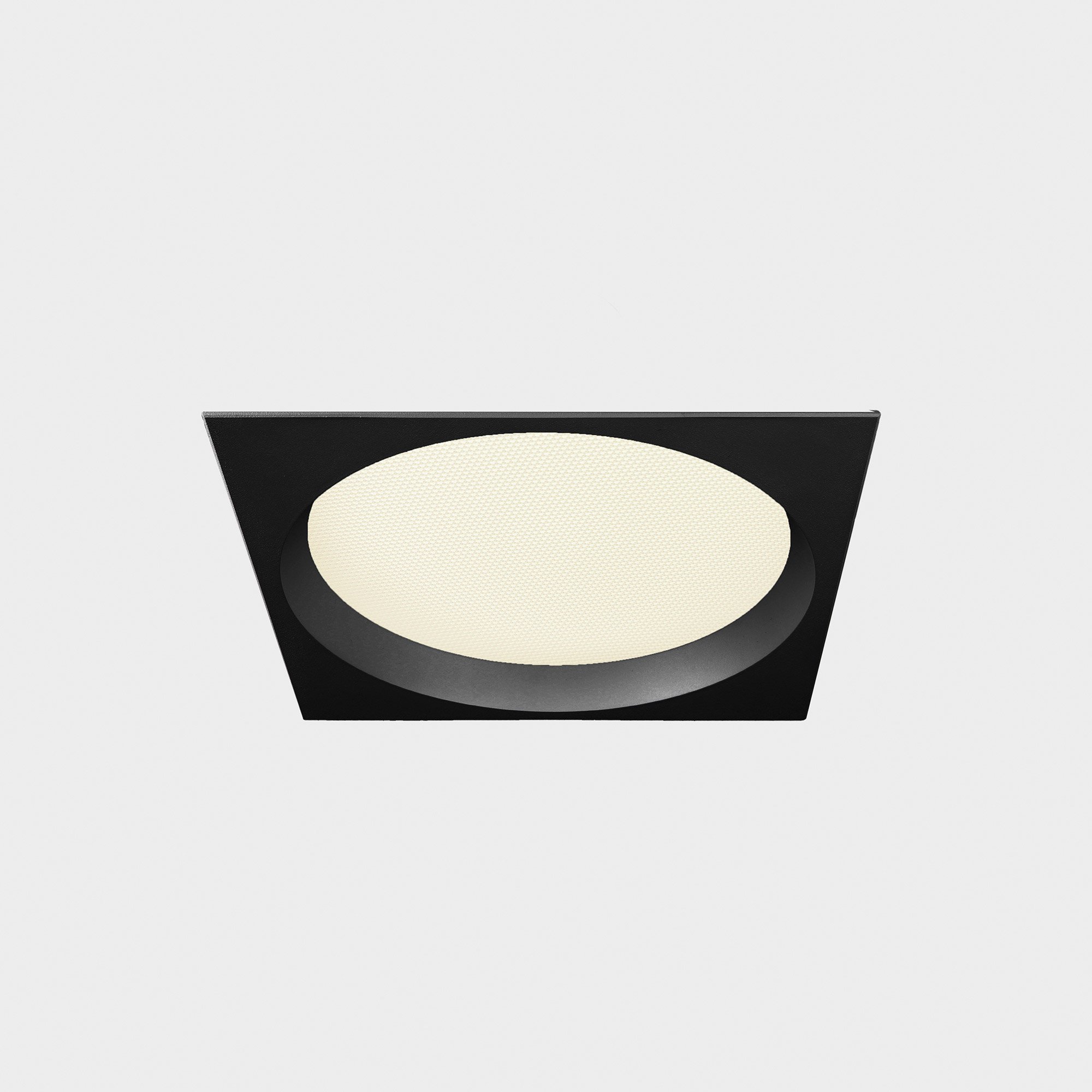 KHL K50321.03.RF.BK-BK.MP.ST.8.30 Zápustné svítidlo LIM SQ 176x176mm černé 25W 2200lm 3000K - KOHL-Lighting