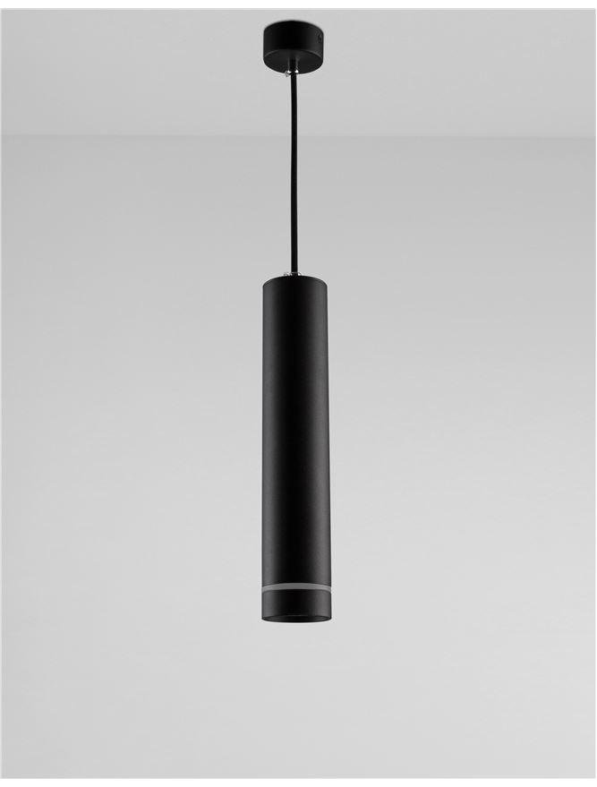 NV 9387003 Závěsné svítidlo ESCA černý hliník a akryl GU10 1x10W IP20 220-240V bez žárovky - NOVA LUCE (obrázek 5)