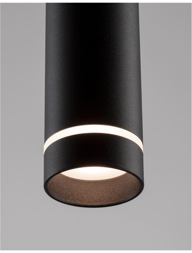 NV 9387003 Závěsné svítidlo ESCA černý hliník a akryl GU10 1x10W IP20 220-240V bez žárovky - NOVA LUCE (obrázek 7)