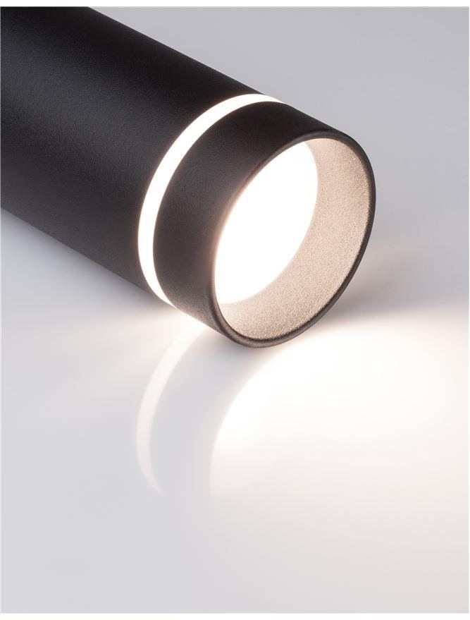 NV 9387003 Závěsné svítidlo ESCA černý hliník a akryl GU10 1x10W IP20 220-240V bez žárovky - NOVA LUCE (obrázek 8)