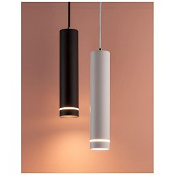 Obrázek pro produkt Závěsné svítidlo ESCA černý hliník a akryl GU10 1x10W IP20 220-240V bez žárovky - NOVA LUCE