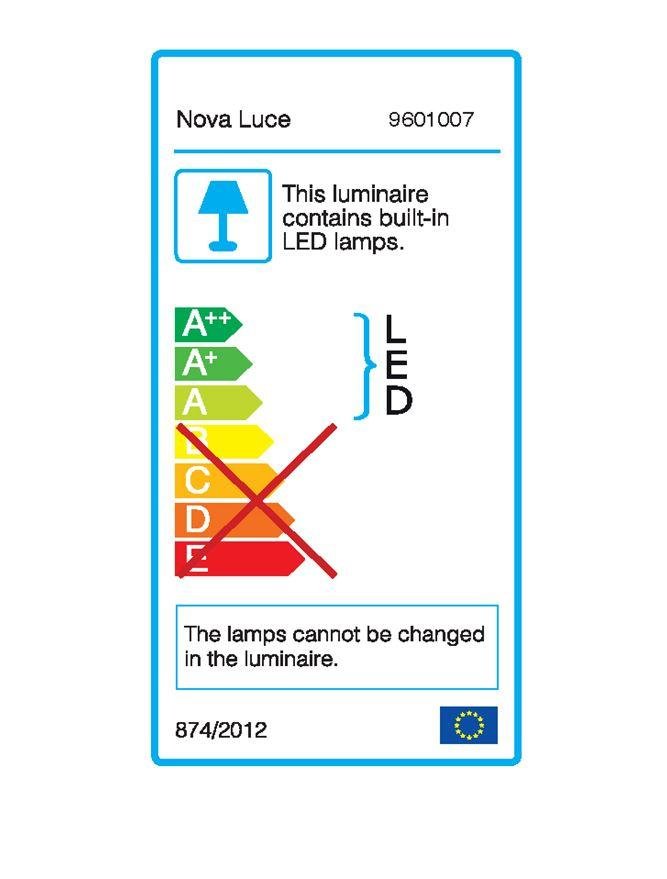 NV 9601007 Závěsné svítidlo GIONO černý hliník a akryl LED 7x3W 230V 3000K IP20 - NOVA LUCE (obrázek 11)
