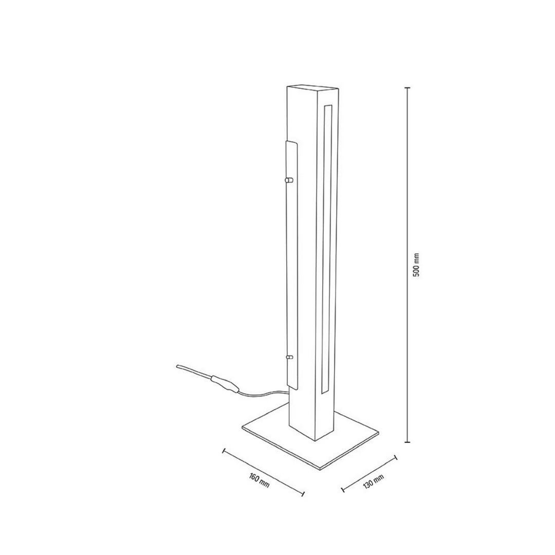 Obrázek produktu Svítidlo stolní MADERA stmívatelné - dotykový senzor 3000K IP20 černá/dub výška 51cm - LIGHT IMPRESSIONS
220-240V AC/50-60Hz, number of bases: 1, 7,00 W, EEI: D,
IP20 4 Obrázek produktu Svítidlo stolní MADERA stmívatelné - dotykový senzor 3000K IP20 černá/dub výška 51cm - LIGHT IMPRESSIONS
220-240V AC/50-60Hz, number of bases: 1, 7,00 W, EEI: D,
IP20 4