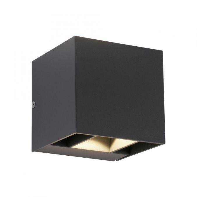 PN 9493-13 BLOCK LED nástěnné svítidlo antracit IP54 3000K nastavitelný úhel svícení - PAUL NEUHAUS