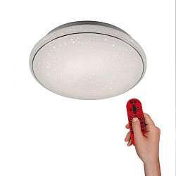 Obrázek pro produkt LOLAsmart JUPI LED stropní svítidlo, Smart Home, RGB+W, dálkový ovladač, hvězdné nebe MEDION RGB+2700-5000K - LEUCHTEN DIREKT / JUST LIGHT