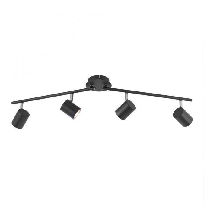 LD 11944-13 TARIK LED stropní svítidlo, antracit, 4 ramenné, otočné spoty MEDION 3000K - LEUCHTEN DIREKT / JUST LIGHT