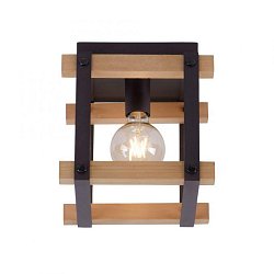 Obrázek pro produkt EDITH LED stropní svítidlo, vintage, design dřeva, E27 bez žárovky, max. 40W, retro MEDION - LEUCHTEN DIREKT / JUST LIGHT