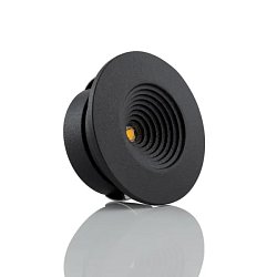 Obrázek pro produkt Zápustné svítidlo Mini One Fixed černé 3W 165lm 3000K 3m kabel IP44 100° Ra90 - TLG