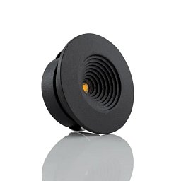 Obrázek pro produkt Zápustné svítidlo Mini One Fixed černé 3W 165lm 3000K 3m kabel IP44 100° Ra90 - TLG